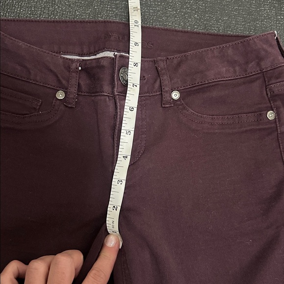 Maurices Deep Purple Jeans size small - Picture 4 of 8
